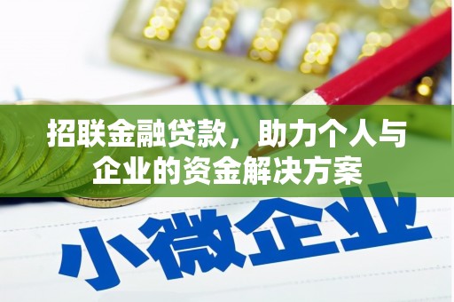 城中招联金融贷款，助力个人与企业的资金解决方案