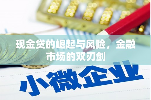 张北现金贷的崛起与风险，金融市场的双刃剑