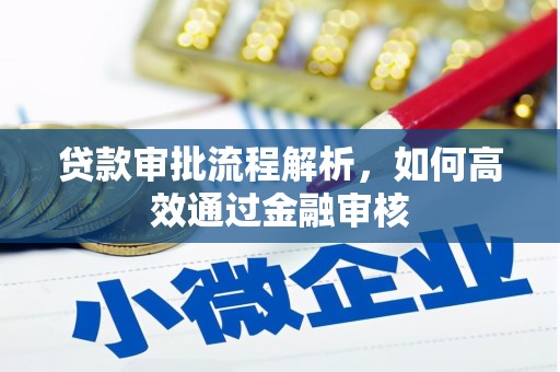 固始贷款审批流程解析，如何高效通过金融审核
