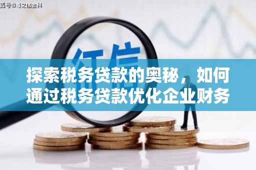 邗江探索税务贷款的奥秘，如何通过税务贷款优化企业财务