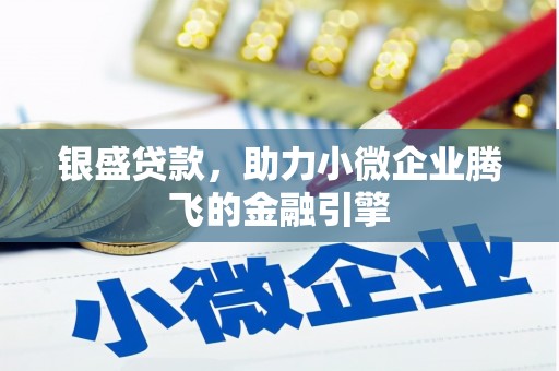 曾都银盛贷款，助力小微企业腾飞的金融引擎