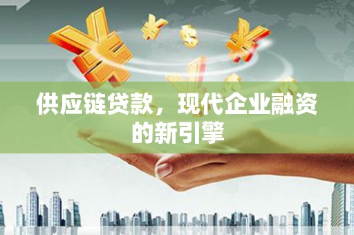 湖口供应链贷款，现代企业融资的新引擎