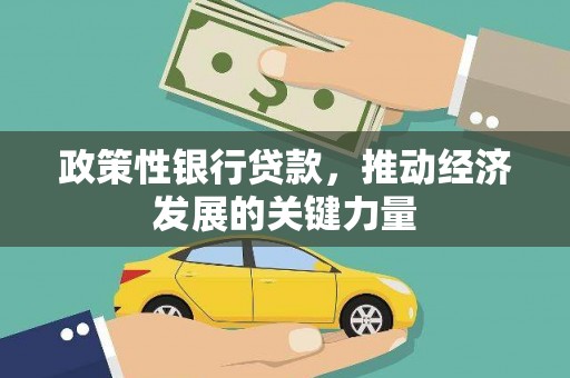 富县政策性银行贷款，推动经济发展的关键力量