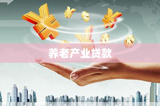 正定养老产业贷款