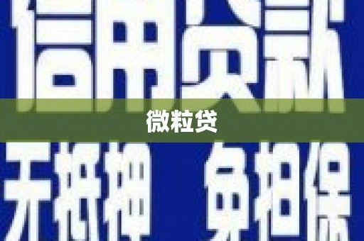 呼伦贝尔微粒贷