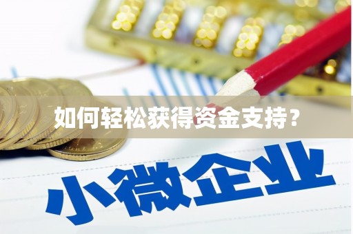 新县如何轻松获得资金支持？