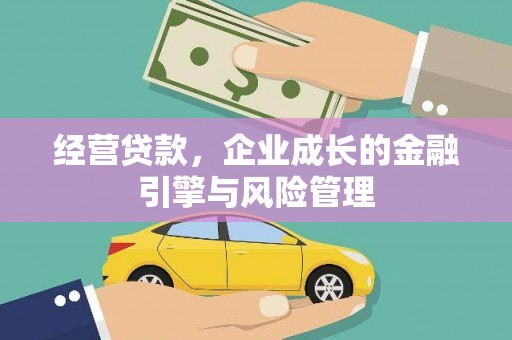 东至经营贷款，企业成长的金融引擎与风险管理